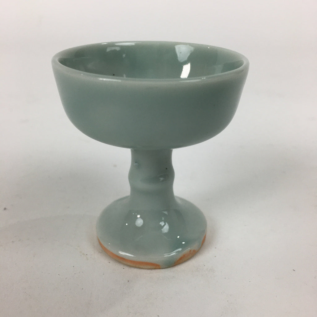 Japanese Porcelain Buddhist Altar Fitting Rice Offering Cup Vtg Butsudan BU621