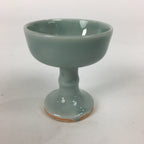 Japanese Porcelain Buddhist Altar Fitting Rice Offering Cup Vtg Butsudan BU621