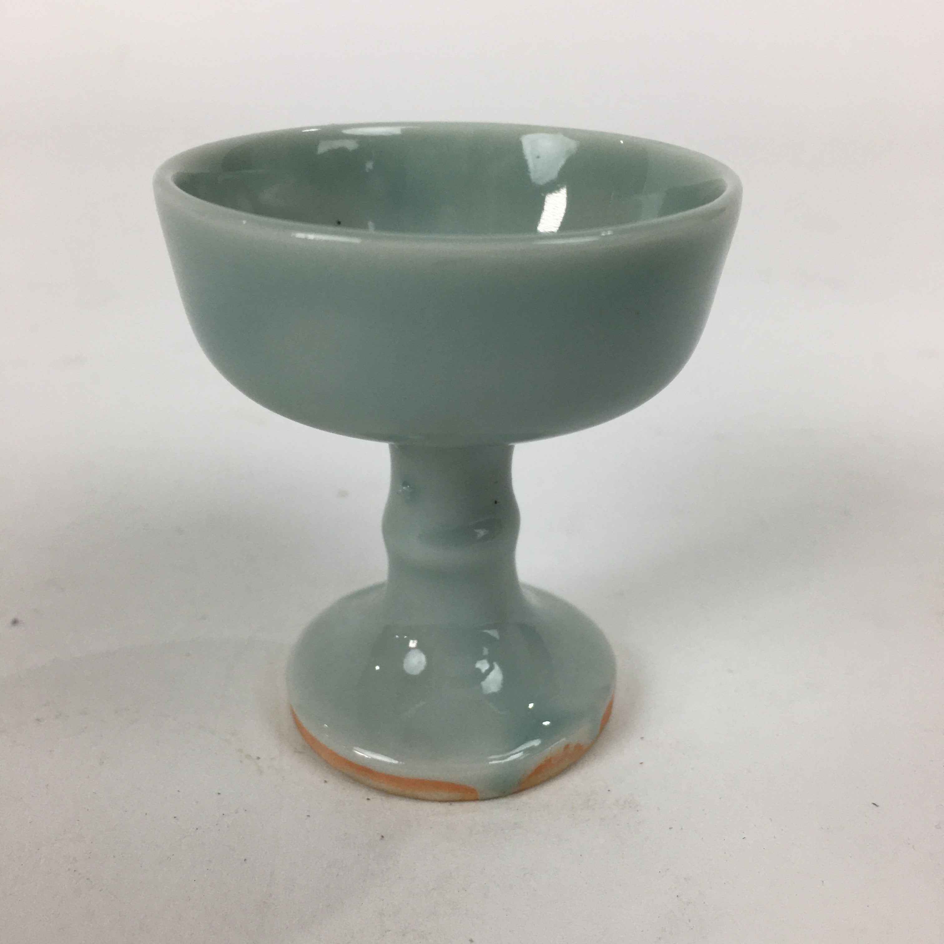Japanese Porcelain Buddhist Altar Fitting Rice Offering Cup Vtg Butsudan BU621