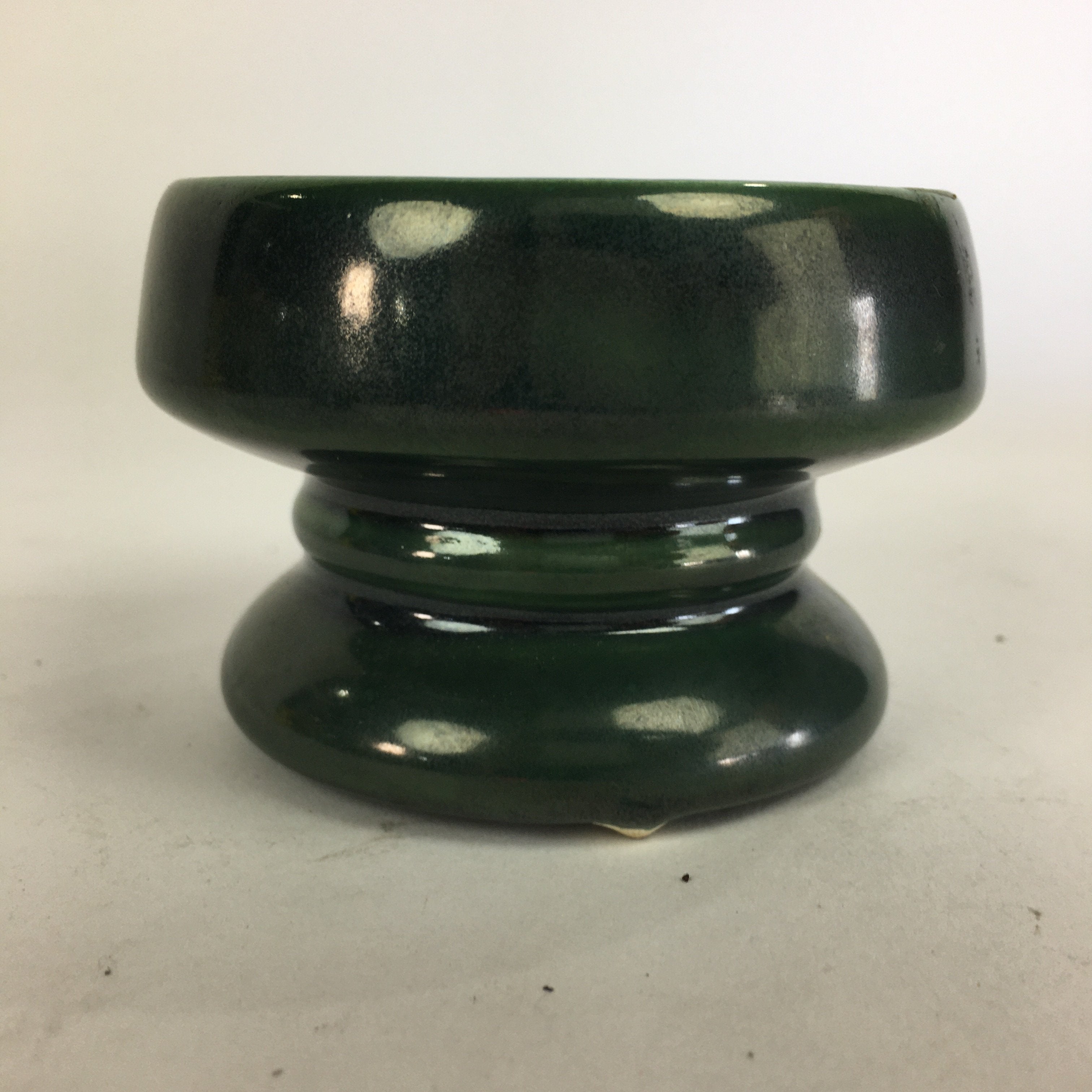 Japanese Porcelain Buddhist Altar Fitting Vtg Offering Stand High Cup Takatsuki