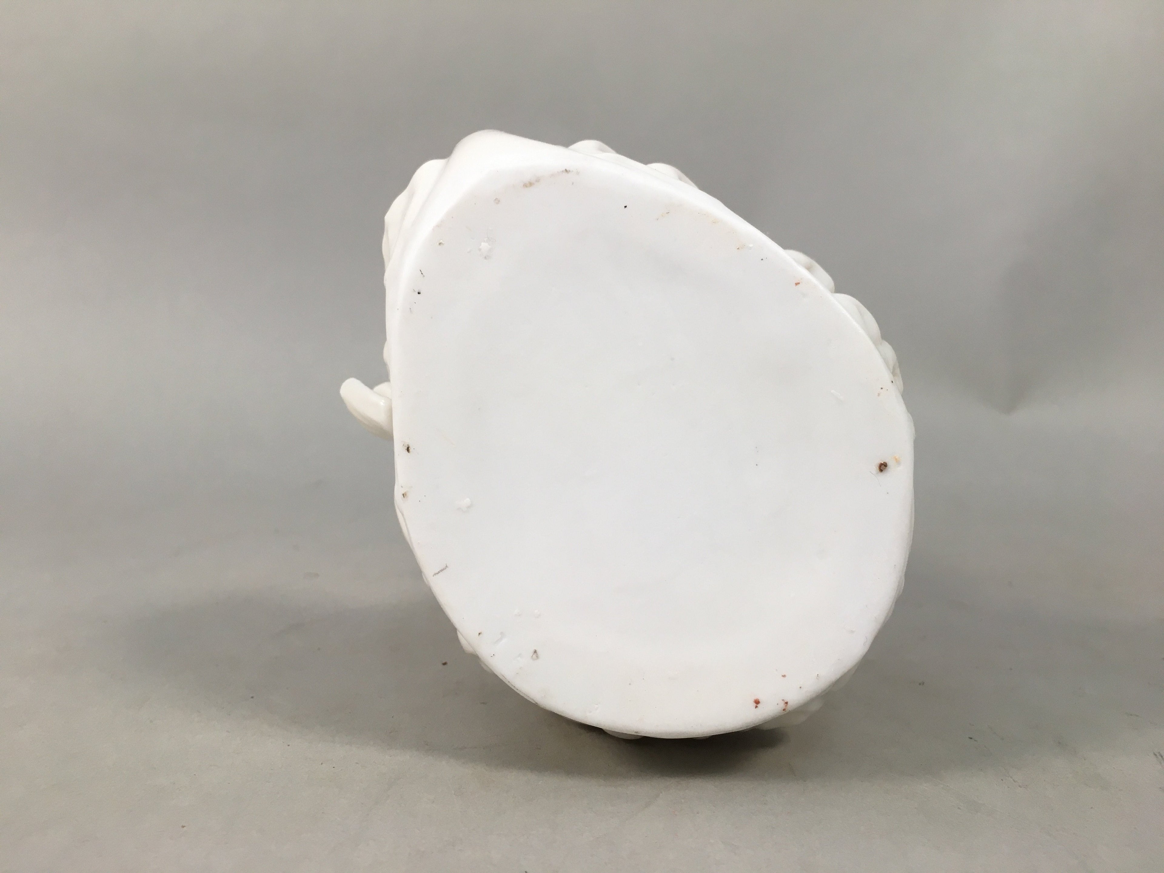 Japanese Porcelain Buddhist Statue Vtg Female Kannon Bosatsu White BD605