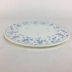 Japanese Porcelain Cake Plate Flat Sara Vtg Narumi Bone China Flower Round PP690