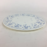 Japanese Porcelain Cake Plate Flat Sara Vtg Narumi Bone China Flower Round PP690