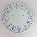 Japanese Porcelain Cake Plate Flat Sara Vtg Narumi Bone China Flower Round PP690