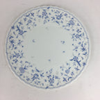 Japanese Porcelain Cake Plate Flat Sara Vtg Narumi Bone China Flower Round PP690