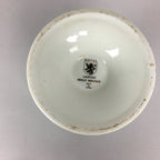 Japanese Porcelain Candlestick holder Vtg Royal Limited Holly Holiday PP457