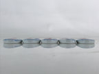 Japanese Porcelain Chopstick Rest Holder 5pc Set Vtg Bellflower Hashioki CR268