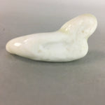 Japanese Porcelain Chopstick Rest Holder Vtg Bamboo Sprout Handmade CR185