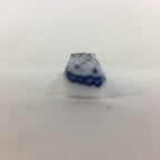 Japanese Porcelain Chopstick Rest Holder Vtg Blue Sometsuke Hashioki CR224