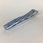 Japanese Porcelain Chopstick Rest Holder Vtg Blue Sometsuke Hashioki CR224