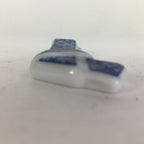 Japanese Porcelain Chopstick Rest Holder Vtg Blue Sometsuke Ribbon knot CR232