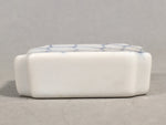 Japanese Porcelain Chopstick Rest Holder Vtg Blue White Sometsuke CR188