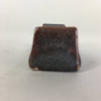Japanese Porcelain Chopstick Rest Holder Vtg Brown Bridge Girder Shape Hashioki