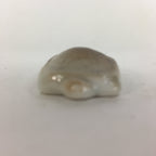 Japanese Porcelain Chopstick Rest Holder Vtg Brown turtle Shape Hashioki CR219