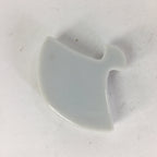 Japanese Porcelain Chopstick Rest Holder Vtg Folding Fan Shape Hashioki CR263
