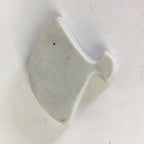 Japanese Porcelain Chopstick Rest Holder Vtg Folding Fan Shape Hashioki CR263