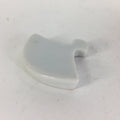 Japanese Porcelain Chopstick Rest Holder Vtg Folding Fan Shape Hashioki CR263