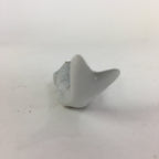 Japanese Porcelain Chopstick Rest Holder Vtg Gray Fish Shape Hashioki CR218