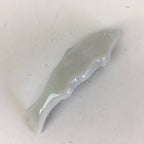 Japanese Porcelain Chopstick Rest Holder Vtg Gray Fish Shape Hashioki CR218