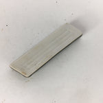 Japanese Porcelain Chopstick Rest Holder Vtg Green Parallelogram Hashioki CR251