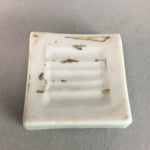 Japanese Porcelain Chopstick Rest Holder Vtg Hashioki Handmade CR165