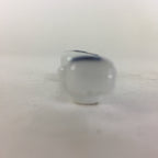 Japanese Porcelain Chopstick Rest Holder Vtg Japanese Guitar Shape Hashioki CR26