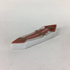 Japanese Porcelain Chopstick Rest Holder Vtg Japanese Noshi Lucky Charm CR231