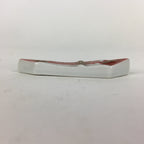 Japanese Porcelain Chopstick Rest Holder Vtg Japanese Noshi Lucky Charm CR231