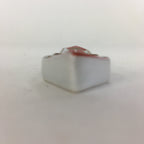 Japanese Porcelain Chopstick Rest Holder Vtg Japanese Noshi Lucky Charm CR231