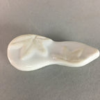 Japanese Porcelain Chopstick Rest Holder Vtg Kutani Ware Handmade CR184