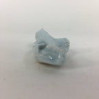 Japanese Porcelain Chopstick Rest Holder Vtg Light Blue Crane Hashioki CR235