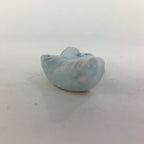 Japanese Porcelain Chopstick Rest Holder Vtg Light Blue Crane Hashioki CR235