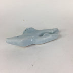Japanese Porcelain Chopstick Rest Holder Vtg Light Blue Crane Hashioki CR237
