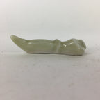 Japanese Porcelain Chopstick Rest Holder Vtg Lotus Root Shape Hashioki CR261