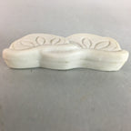 Japanese Porcelain Chopstick Rest Holder Vtg Pine Needle Handmade CR168