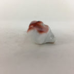 Japanese Porcelain Chopstick Rest Holder Vtg Red Shrimp Shape Hashioki CR254