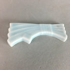 Japanese Porcelain Chopstick Rest Holder Vtg Ribbon Shape Handmade CR181