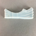 Japanese Porcelain Chopstick Rest Holder Vtg Ribbon Shape Handmade CR181