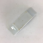 Japanese Porcelain Chopstick Rest Holder Vtg Sometsuke Red Chrysanthemum CR208