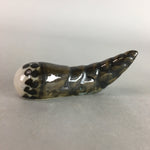 Japanese Porcelain Chopstick Rest Holder Vtg Sprout Design Handmade CR178