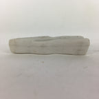 Japanese Porcelain Chopstick Rest Holder Vtg White Pine Tree Shape Hashioki CR25