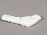 Japanese Porcelain Chopstick Rest Holder Vtg White Tie String Ribbon CR192