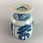 Japanese Porcelain Cup Sauce Dressing Pot Vtg Blue and White Sometsuke PT747