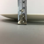 Japanese Porcelain Decorative Plate Vtg Display Purple Flower Round PT159