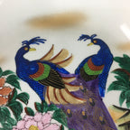 Japanese Porcelain Display Plate Kutani ware Vtg Charger Centerpiece Box PX402