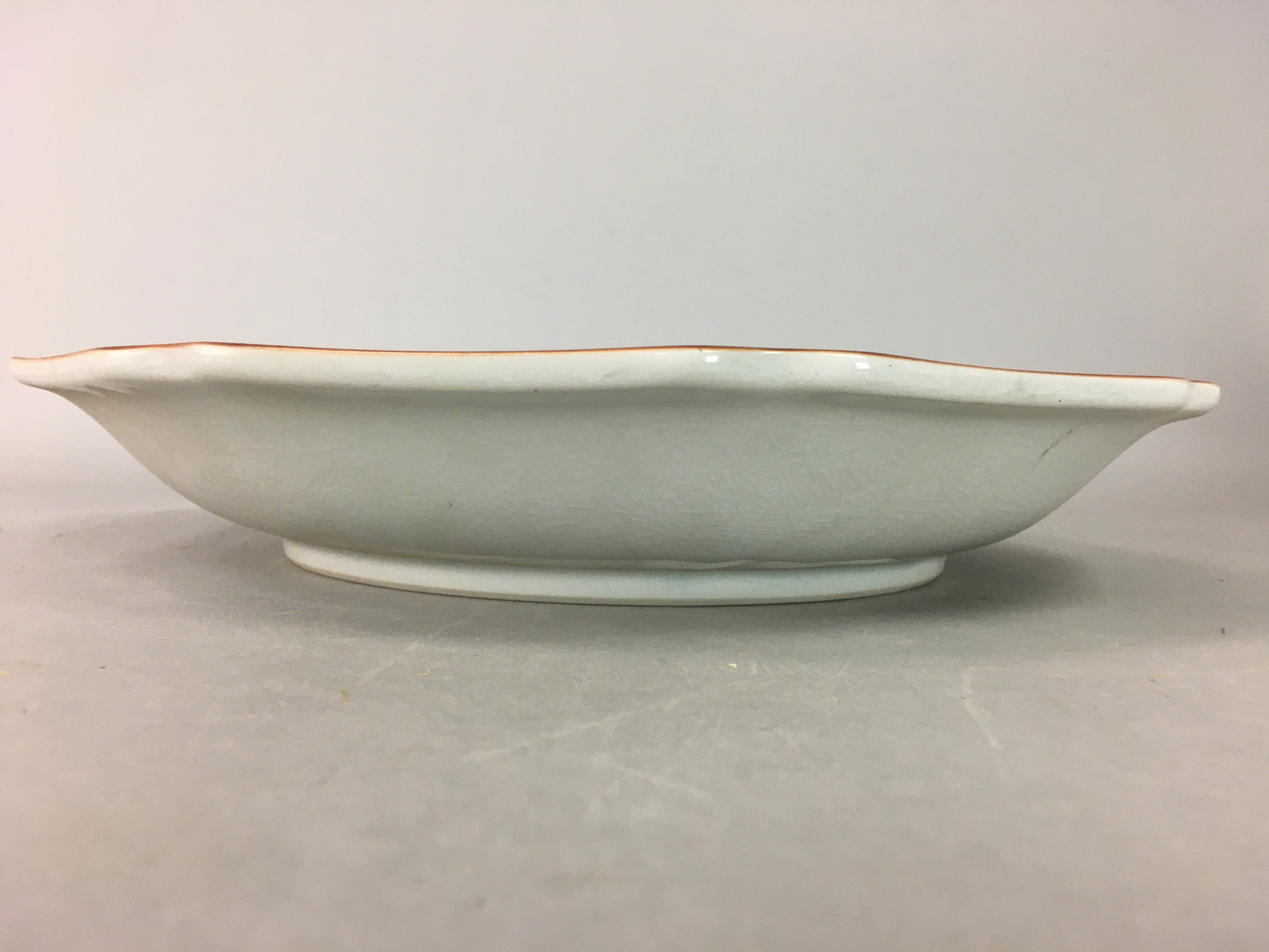 Japanese Porcelain Display Plate Kutani ware Vtg Charger Centerpiece Box PX402