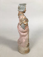 Japanese Porcelain Figurine Vtg Statue Western Dress Woman Okimono BD574