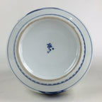 Japanese Porcelain Flower Vase Arita ware Vtg Kabin Ikebana Arrangement PX623