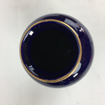 Japanese Porcelain Flower Vase Kutani ware Vtg Kabin Ikebana Arrangement PX564