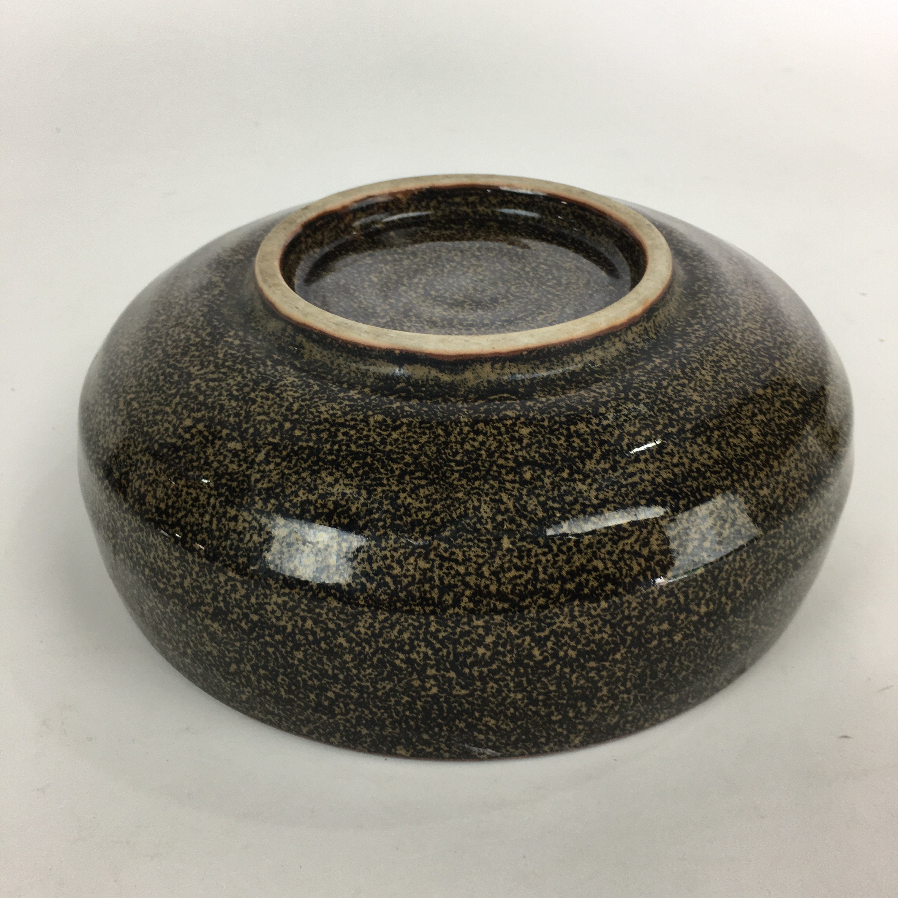 Japanese Porcelain Flower Vase Vtg Pottery Suiban Ikebana Arrangement PP722